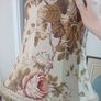 Large floral floor lampshade Image 3