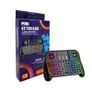 2.4GHz & BT Dual-Mode Mini Keyboard with Touchpad - 7-Color Backlight, Multimedia Keys - Compatible with Android TV Box, Smart TV, Projector, PS3 & More Image 2