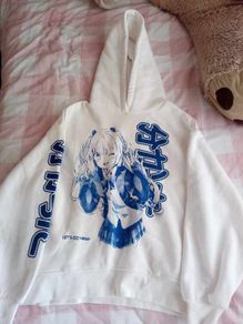 NWT Zara Embossed Unisex Manga Sweatshirt