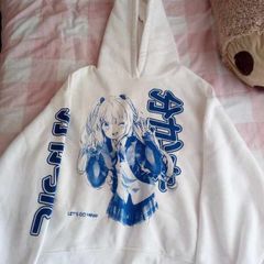 NWT Zara Embossed Unisex Manga Sweatshirt
