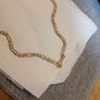 Figaro 9ct Gold Chain 28" Image 5
