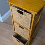 Bathroom Floor Storage - bamboo and sea grass Image 3