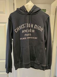Genuine Men Christian Dior Atelier "Paris Avenue Montaigne" Hoodie (Size XXS)