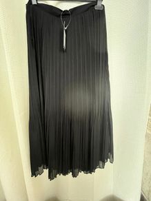 Black Pleated Skirt