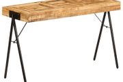 Writing Table Solid Mango Wood 118x50x75 cm