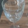 John Rocha Red Geo Wine Glasses x 6 Image 4