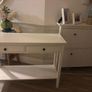 white console table Image 5