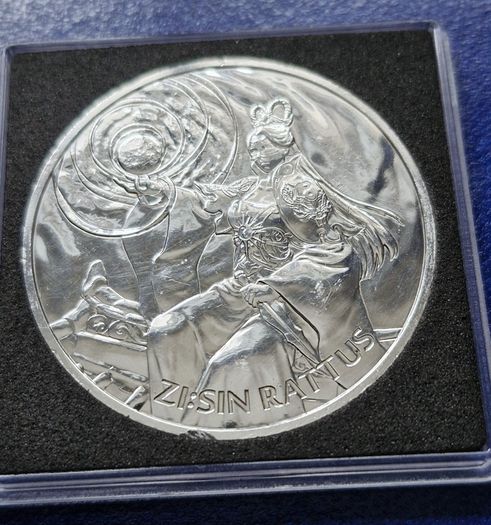 2020 Korea Komsco 1 Clay Twelve Guardians Zi:Sin Rattus 1oz Silver coin