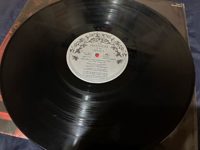 Phantom of the opera Vinyl LP