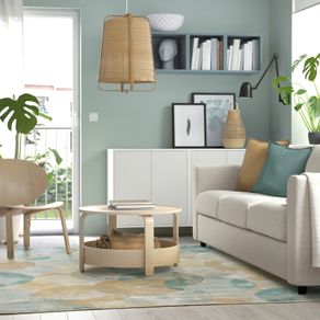 PRICE Drop IKEA UTTAG Area Rug (160x230cm) - Teal & Mustard - Excellent Condition