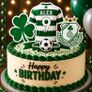 Custom Football cake topper Image 4