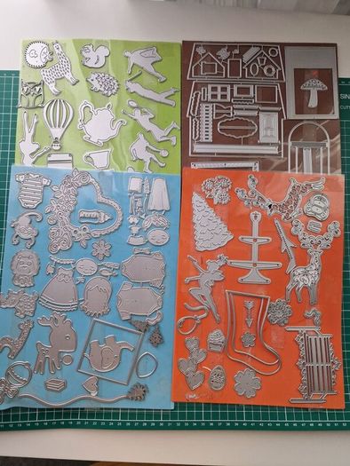 Metal dies for cutting machines set -2