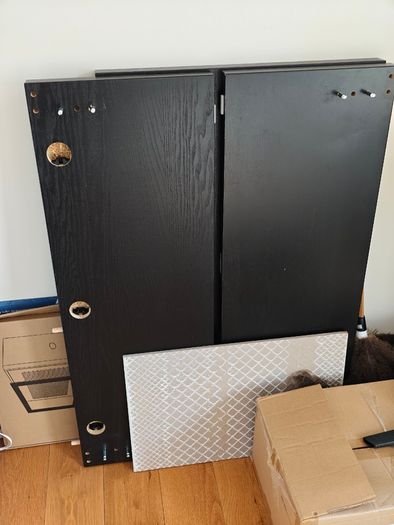 Ikea Malm Single Bed Black
