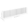 Gabion Raised Bed Galvanised Steel 360x30x90 cm Image 6