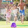Water Spray Sprinkler for Kids Boys Girls, Garden Spinning Sprinkler Toys, 2 Hose Adapters for Water Fun, 360 Degree Water Spray, Summer Toys (FREE SHIPPING) Image 2