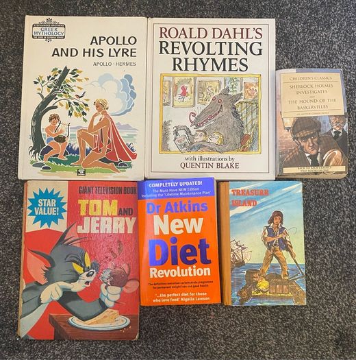 Reading books