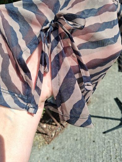 Leopard print sheer blouse by NEXT