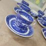 Antique "Willow" Fenton espresso set Image 3