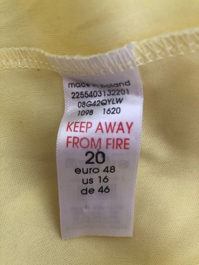 Lemon size 20 Top