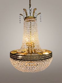 20th Century French Empire Style Chandelier