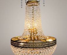 20th Century French Empire Style Chandelier