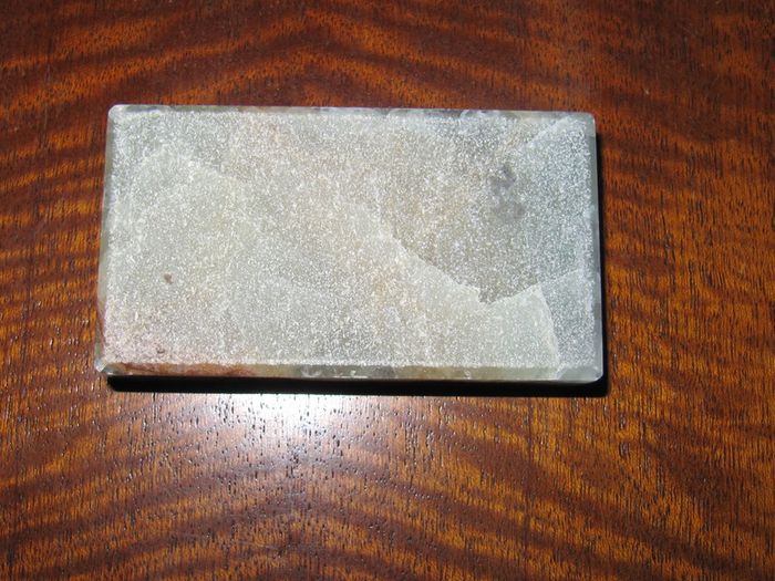 Unique Persian Brown & Pale Blue Green Onyx Plinth / Base
