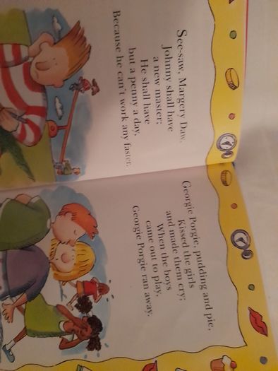 Children's book 'Inc Wincy Spider' rhymes book