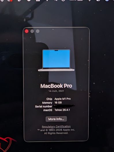 MacBook M1 pro 14"