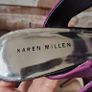 Karen Millen Stunning Purple Satin Strappy Sandals Heels Image 8