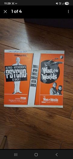 Psycho & War Of The Worlds Double Feature Press Campaign Guide