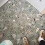 Large Green Terrazzo Tiles x 3 (80 x 80 cm) Image 5