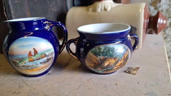 Pikes peak sugar & cream souvenir set