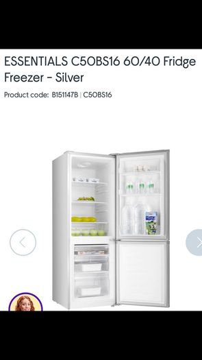 COLLECTION ONLY.    2nd hand fridge freezer