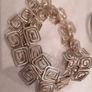 Vintage Greek Stg Silver Unique Spiral Bracelet Image 6