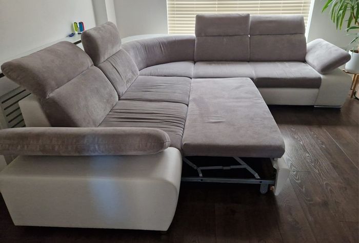 Corner Sofa bed with storage