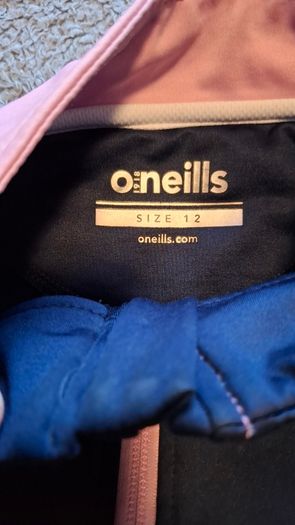 Tipperary GAA O'Neills Hurling Half Zip Jersey (Ladies Size 12) FREE POST
