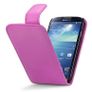 SAMSUNG i9500 GALAXY S4 Flip Case Cover in Black / Pink / Red Image 5