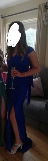 Royal Blue Ty ball/Debs dress