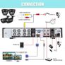 4 Camera Ctv Dvr Camera Set Image 2