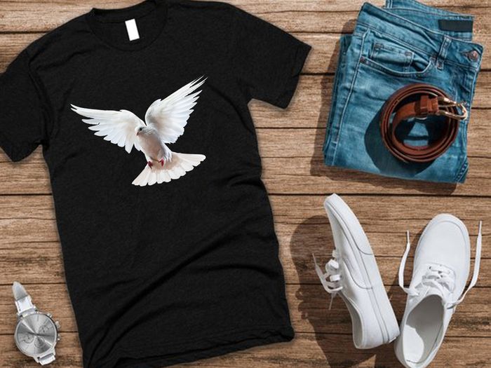 Armin van buuren Balance album White Dove t-shirt as worn by Armin van buuren at tomorrowland t-shirt