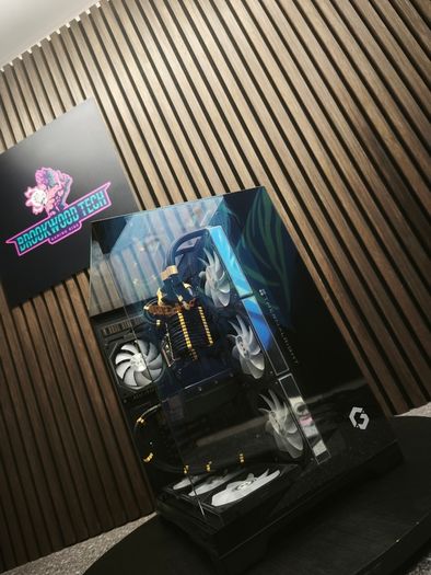 Brand New! Brookwood Tech Gaming PC BUILD! RTX5070/Ryzen 7800X3D/32GB DDR5/1Tb