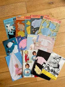 Knitting Patterns Bundle x 33 Vintage Baby Patterns