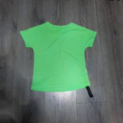kids lime green top