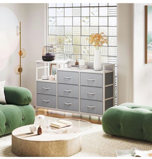 Chest of Drawers Bedroom, Contains 2 USB & 2 AC Ports Sockets