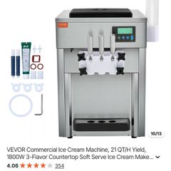 99 Soft Serve Ice Cream Cone Machine