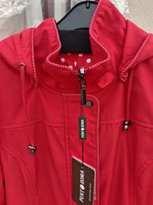 Red Jacket - Spanish brand Punt Roma - Removable Hood - UK 10 - BNWT RRP 115