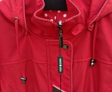 Red Jacket - Spanish brand Punt Roma - Removable Hood - UK 10 - BNWT RRP 115