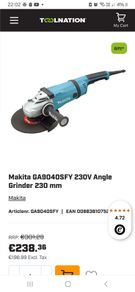 makita  angle grinder