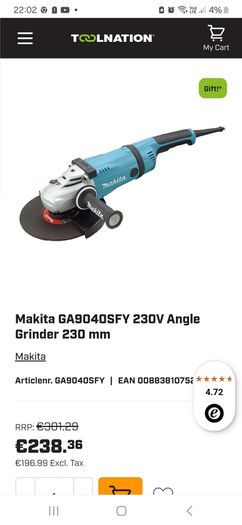 makita  angle grinder