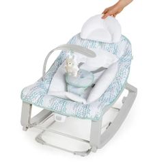 Ingenuity Keep Cosy 3-in-1 Grow with Me Baby Bouncer Spruce